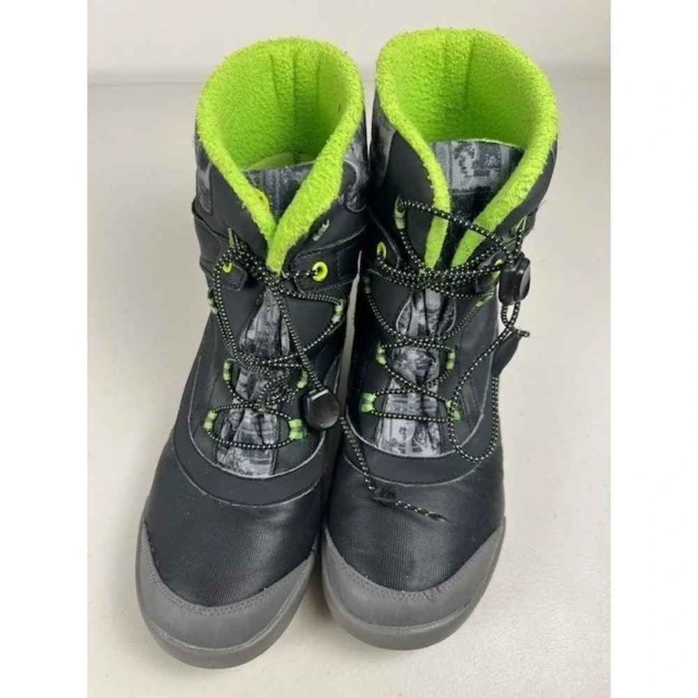 Merrell Snow Bank 2.0 Waterproof‎ Winter Boots Black Neon Green MY55597 Mens 7M